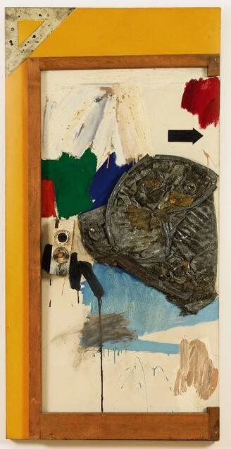 　　罗伯特‧劳森伯格（Robert Rauschenberg）《卡通》估价：32，000，000 - 40，000，000 港元 　　成交价：38，974，500 港元