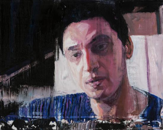 Mohammed Fairouz 100x80cm 布面油画 Oil on Canvas 2018