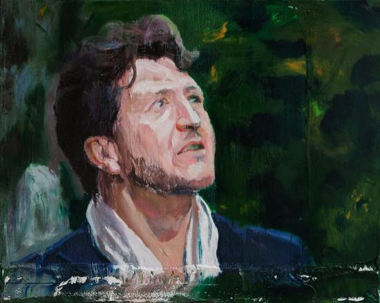 Thomas Ades&nbsp;100x80cm 布面油画 Oil on Canvas 2018