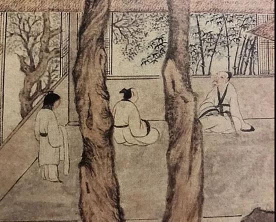 古树茅堂 人物部分 台北故宫博物院藏