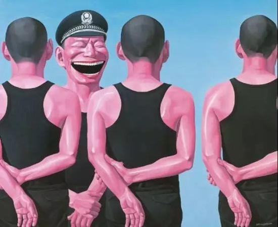 周春芽《盈盈含笑》，估价300—500万港币，成交价432万港币。