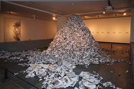 苏新平，综合材料，尺寸可变，2014