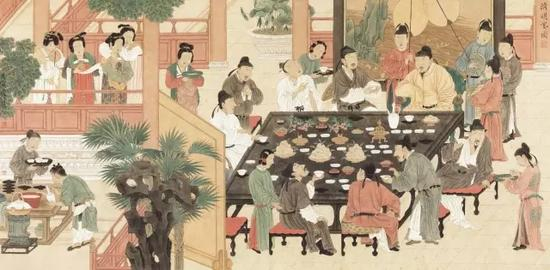 LOT1003 徐乐乐《清明宴图》 成交价：235.75万元