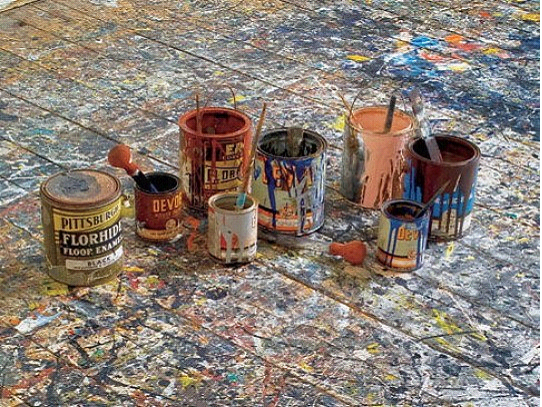 杰克逊·波洛克（1912- 1956），是一个有影响力的美国画家以及抽象表现主义主要人物。