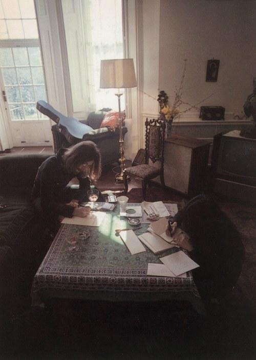 约翰·列侬和小野洋子，伦敦，1969年