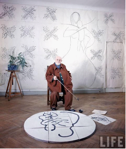 亨利·马蒂斯（1869 -1954），法国艺术家。