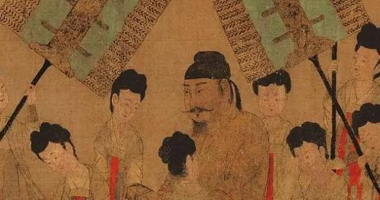 《步辇图》局部