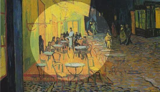 《夜晚的咖啡馆——室外》