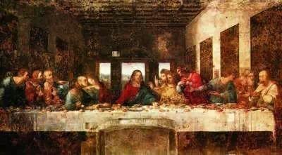 达芬奇《最后的晚餐》