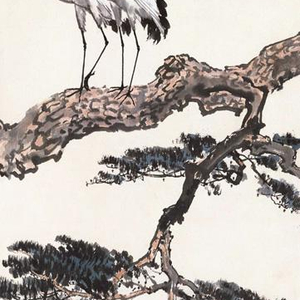 徐悲鸿《双鹤图》与《牧牛图》赏析_手机新浪网