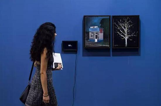 杨画廊中出售的厉槟源作品  图片：Art Base