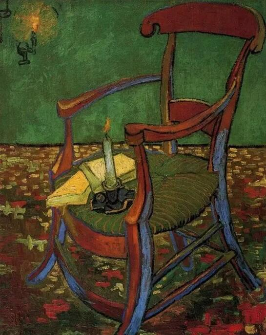 Paul Gauguin‘s Armchair，&nbsp;1888