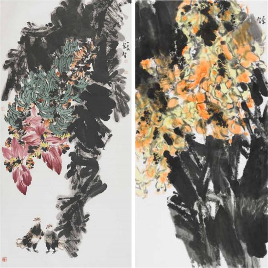 《南国物语》240cm×120cm×2 &nbsp;2016年