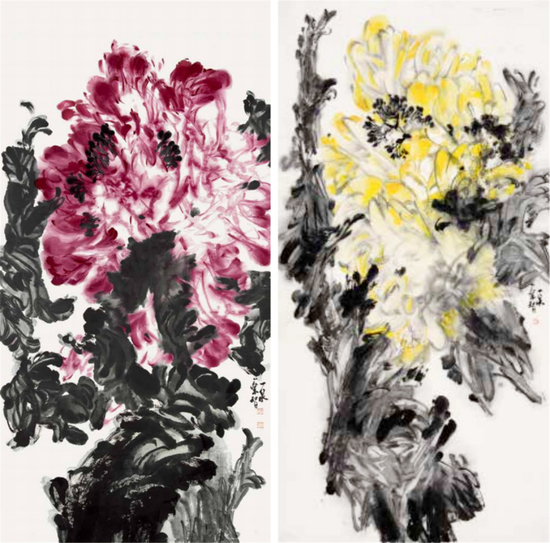 《大国风》&nbsp;&nbsp;240cm×120cm×2 &nbsp;2014年