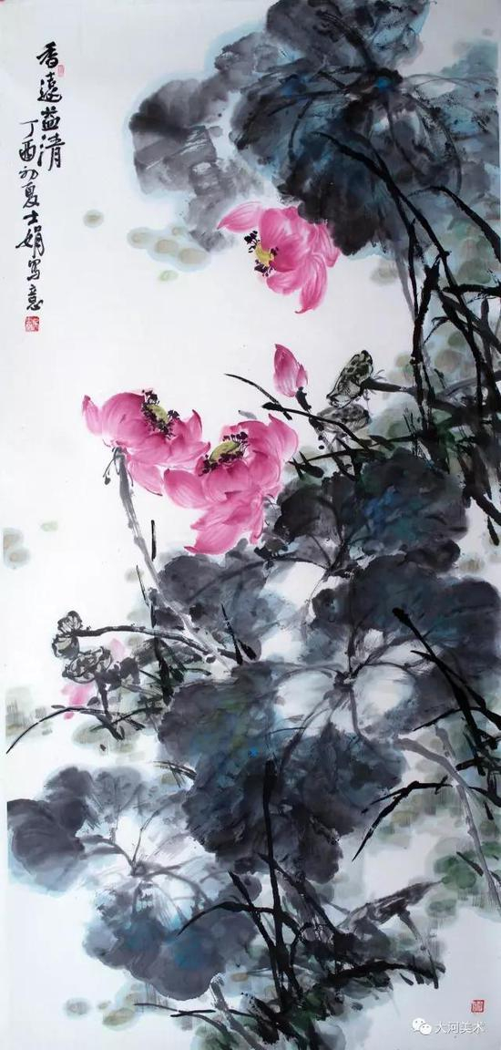 吴士娟《香远益清》