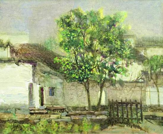 《风景》&nbsp; 程俊杰&nbsp; 油画56cm×48cm