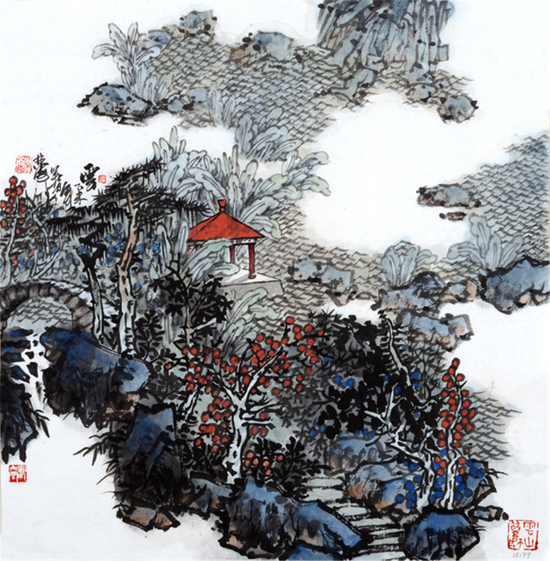 《云》&nbsp;50x50cm