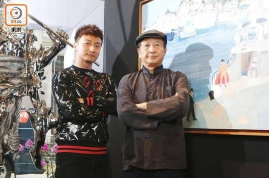 方力申和爸爸