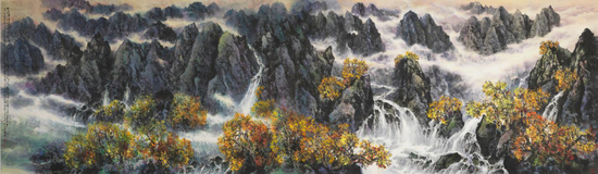 《高峰挂紫石》 2012-09-17。北京恒盛鼎国际拍卖有限公司1265万元