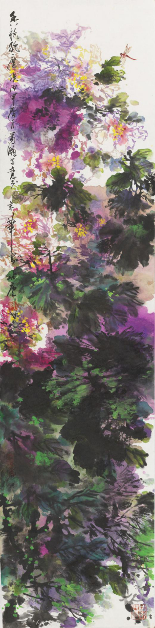 《香艳绝尘埃》 35×150cm