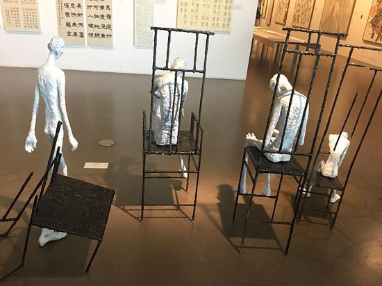 作品名称：在人间 作 者：汪波 指导教师：尹悟铭