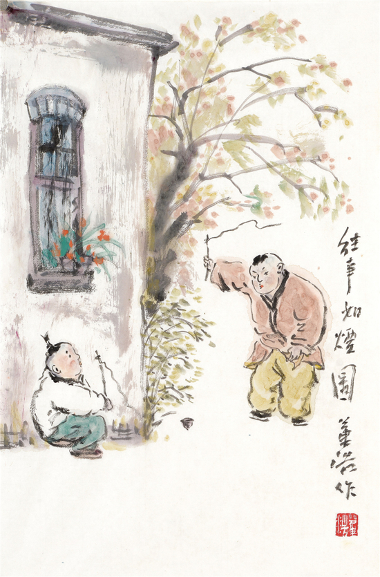 《往事如烟》&nbsp;45cm×68cm