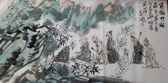 　　王高生（高鸿）的艺术作品，着眼于传统，时代与个性的溶铸。其花鸟画受八大，扬州八怪，吴昌硕，潘天寿，李苦禅，齐白石的影响。