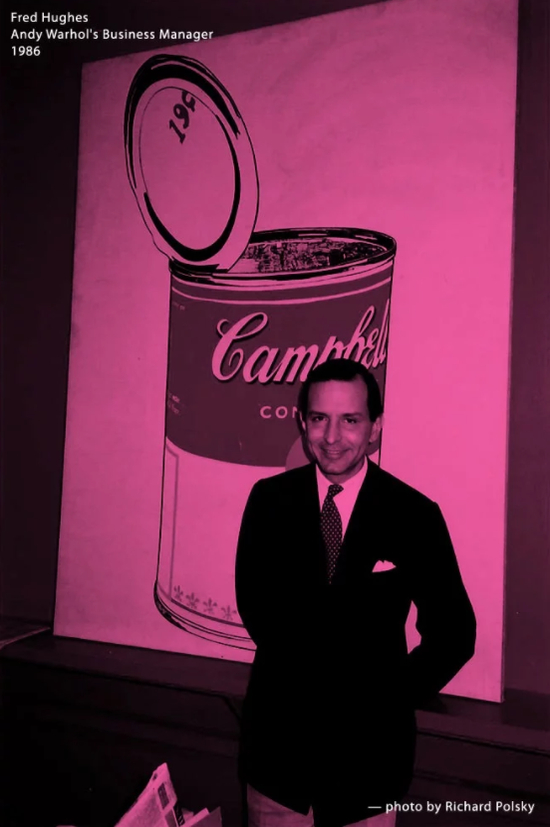Hughes，摄影：Richard Polsky。图片：Courtesy Richard Polsky
