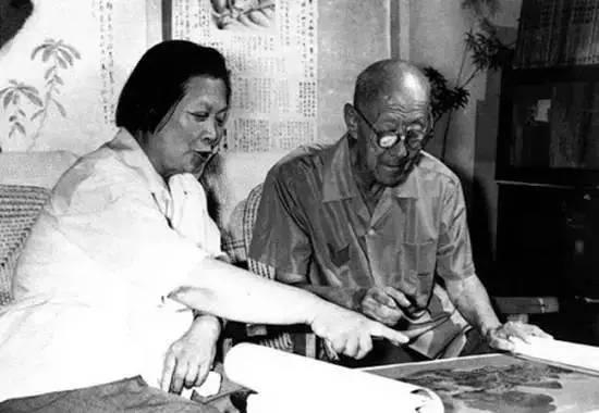 张伯驹与夫人潘素