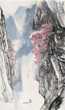 [何海霞 山水画作品]