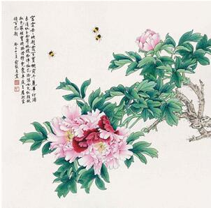 [俞致贞 牡丹蜜蜂]