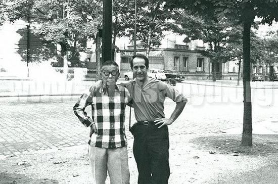 罗伯特与常玉，1964年于巴黎。