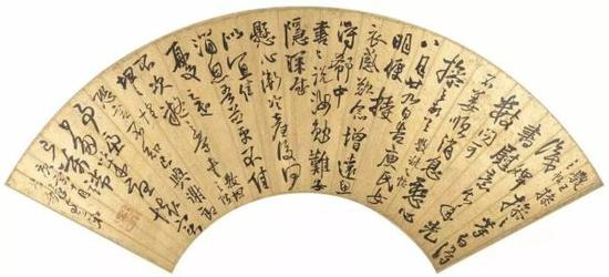 王铎 临王操之等帖（1650年）&nbsp; 故宫博物院藏