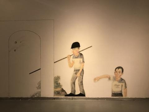 曾健勇《复乐园》局部