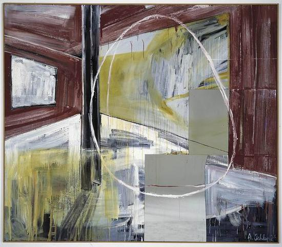 《无题（镜面图像）》[Ohne Titel （Spiegelbild）]阿尔伯特·奥伦（Albert Oehlen）