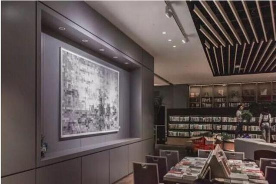 杨宏伟《像素分析六号》 宣纸、油墨 232×156cm 2015