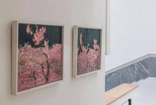 段江华《2016-3》，《2016-4》油画，100×80cm，2016