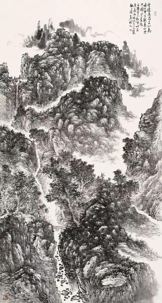  云蒙过雨千山飞