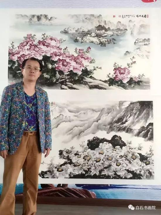 赵岳先生在2017阿斯塔纳世博会上