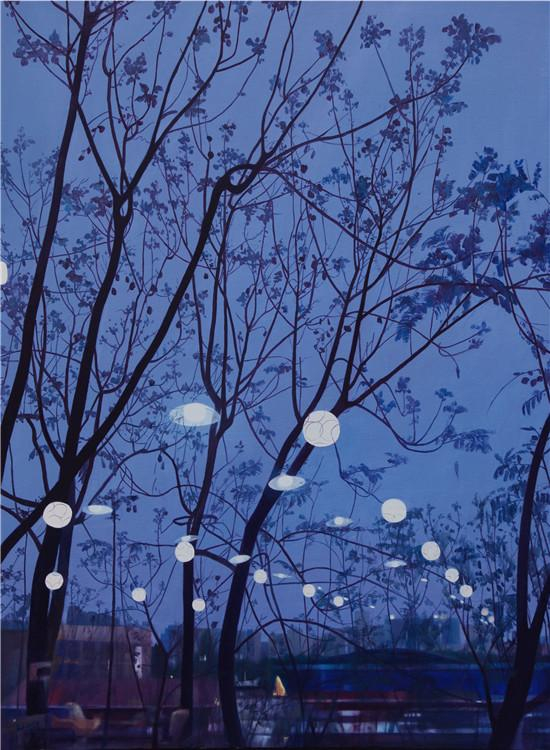 城之光NO29，60X80cm，布面油画，2017