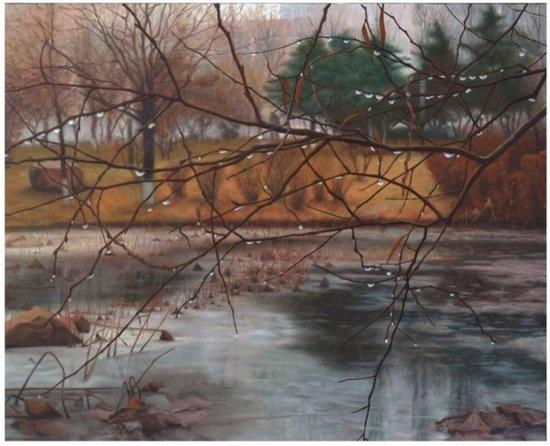 李大鹏，寒露，清华大学美术学院，油画