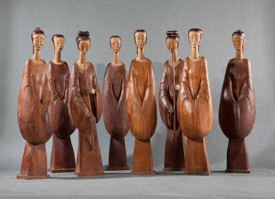 《汉女》 木 高120-125cm 1999年