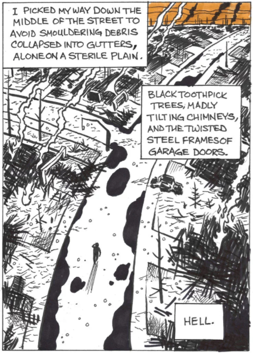 Brian Fies《火的故事》第10页。图片：Courtesy of Brian Fies