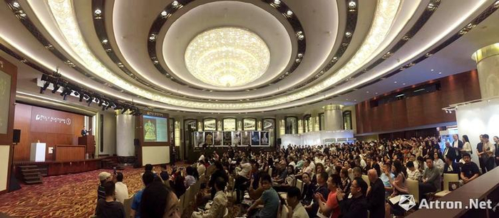 香港保利2017年秋季五周年庆典拍卖现场