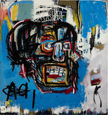 让-米歇尔-巴斯奎特，《无题》，1982。图片：Courtesy of Sotheby‘s New York
