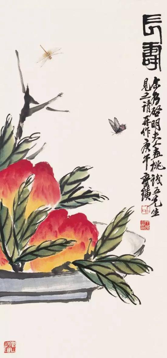 1930年作 长寿图
