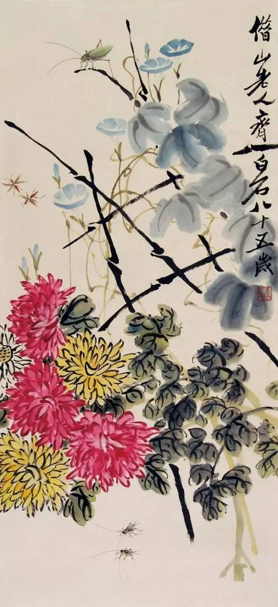 草虫花卉