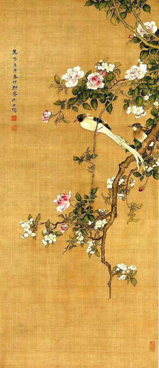 名画里的桃花:桃之夭夭 灼灼其华|佚名|恽寿平|咏春|王武|沈铨_手机新浪网