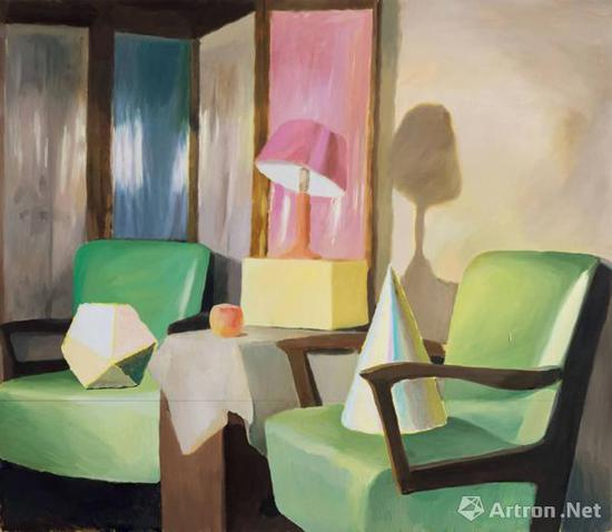 仇晓飞《界河》布面油画 144x166cm 2012年 北京匡时成交价：172.5万元