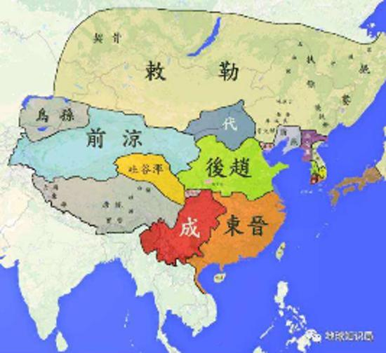 后赵地图